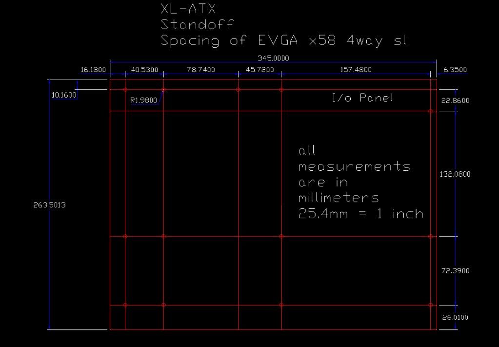 XLATX MOTHERBOARD STANDOFF SPACING DIAGRAM EVGA Forums